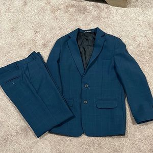 Boy’s patterned suit